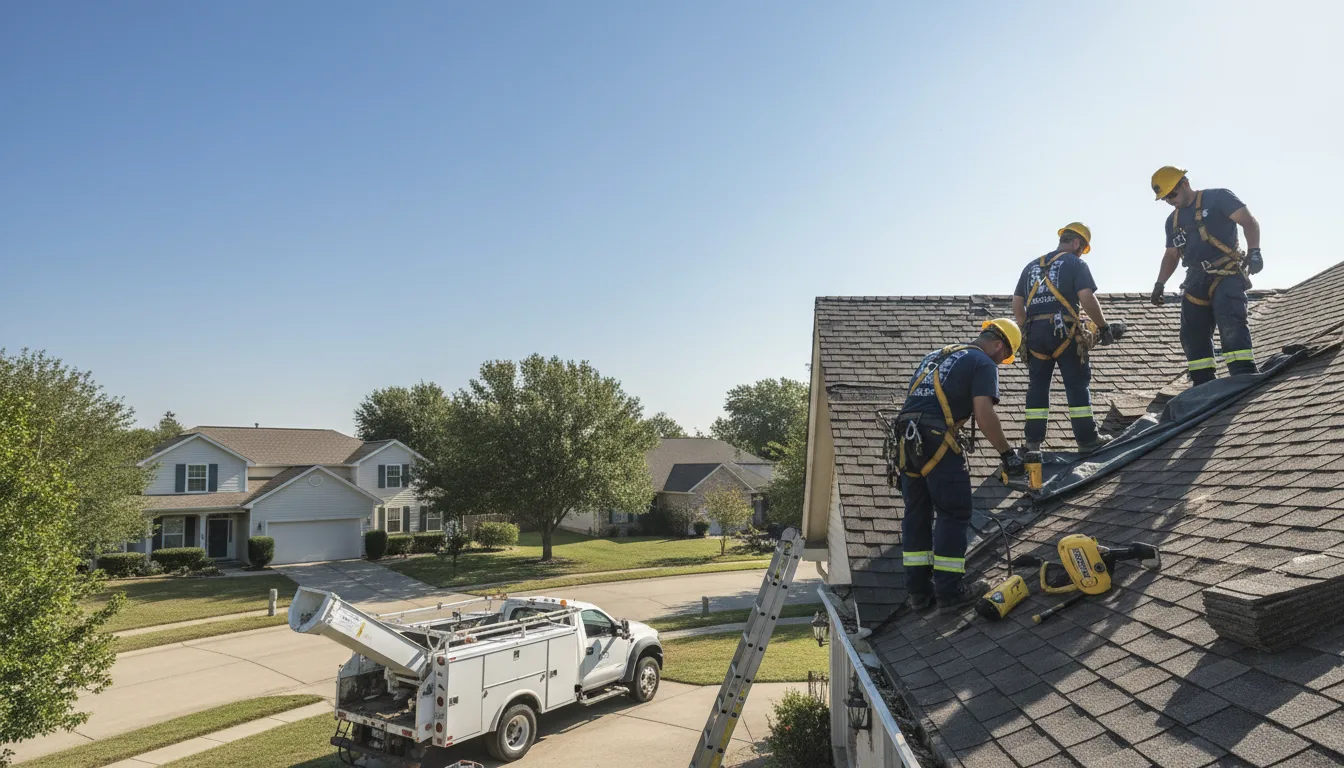 Roof Flashing Repair in Montville, CT
